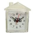 House Shaped Desk Travel Alarm Clock